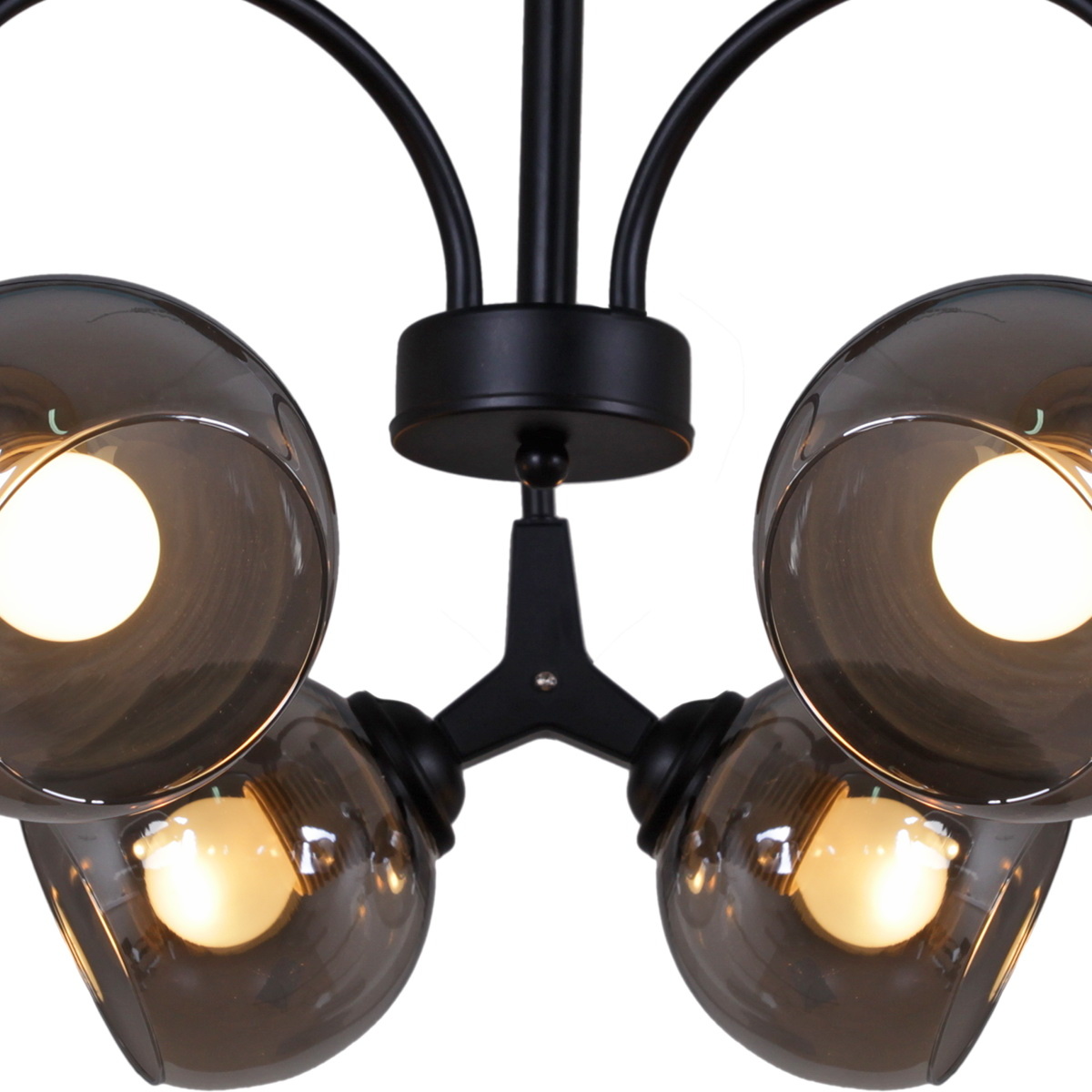 Люстра на штанге Reluce 01268-0.3-06 BK+CR