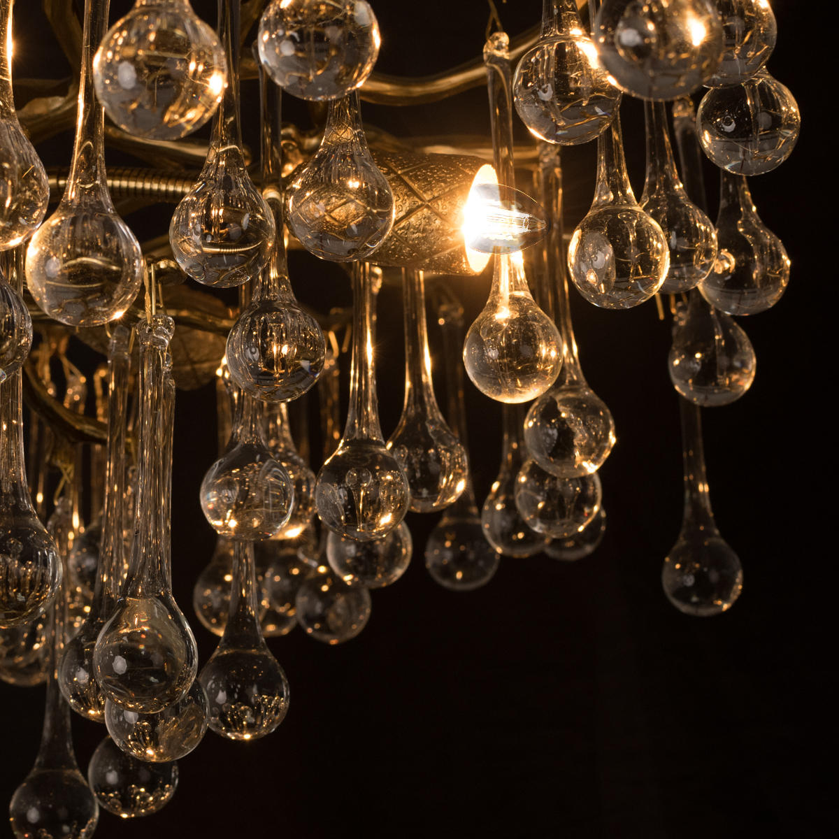 Люстра на штанге Loft IT Coral 10351/460C AB