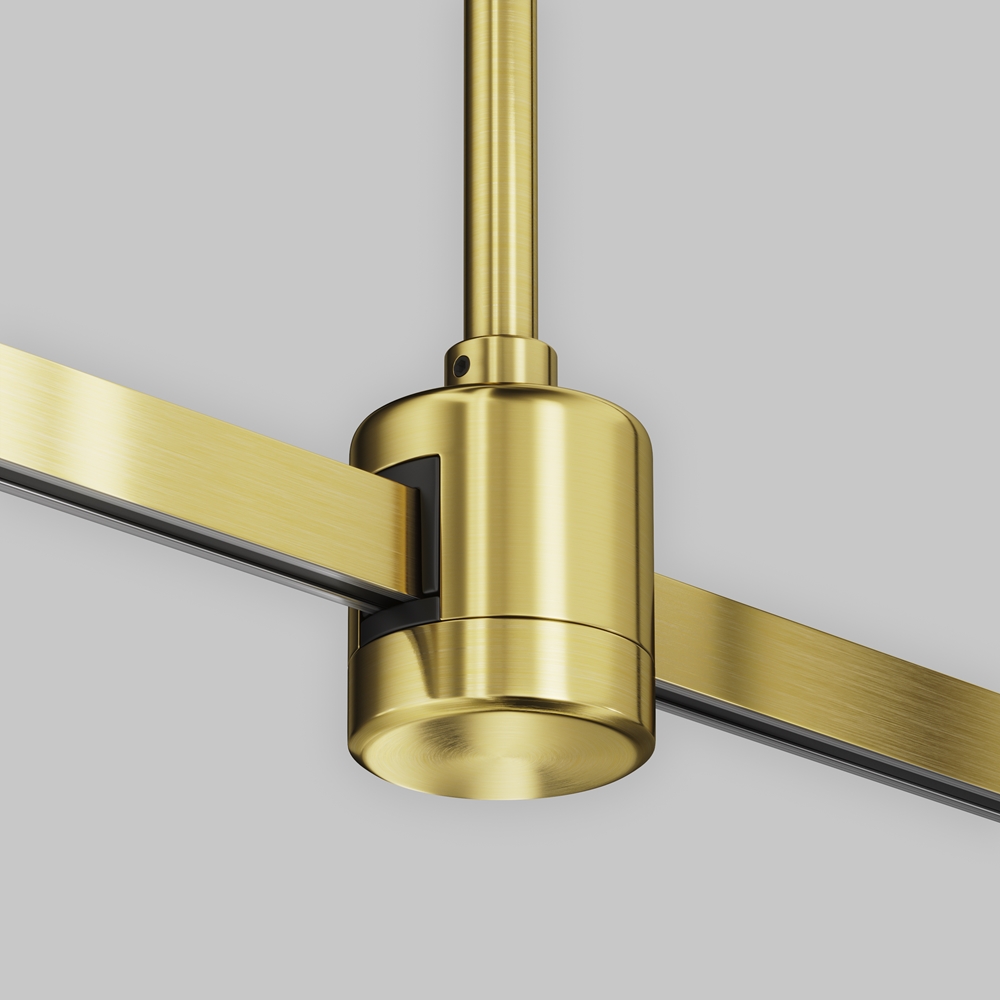 Крепление потолочное с прямым коннектором питания Maytoni Flarity TRA156С-IPC1-BS