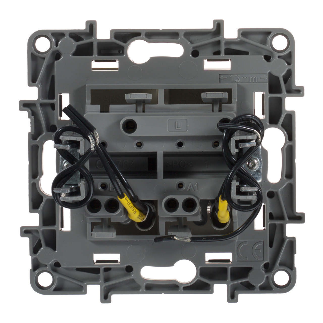 Выключатель двухклавишный Legrand Etika с подсветкой 10A 250V слоновая кость 672304