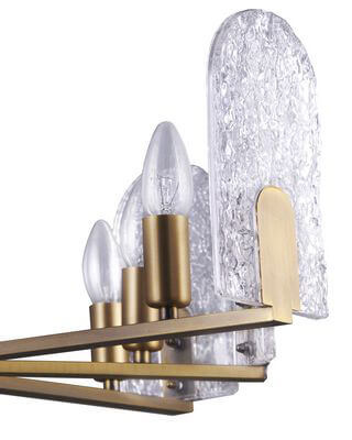 Потолочная люстра Lumien Hall Мори 3010/8P-AB-CL