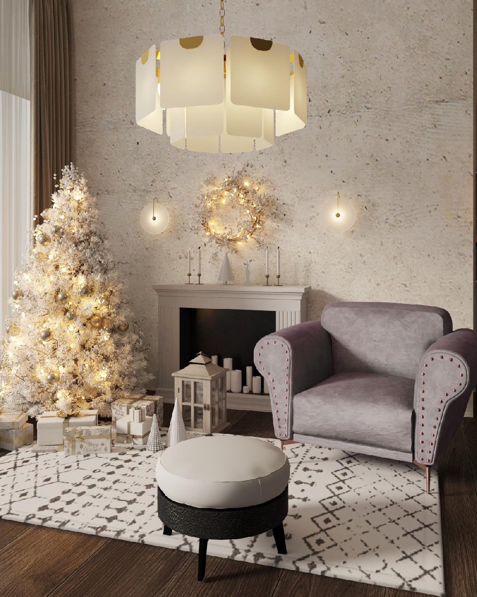 Подвесная люстра Milosh tendence 0883СL-8GD