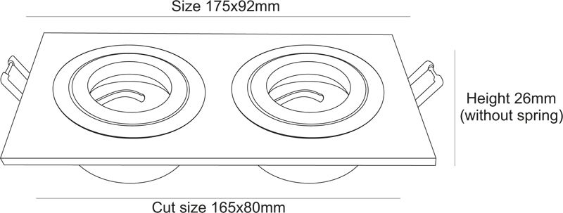 Встраиваемый светильник Deko-Light Built-in 111821