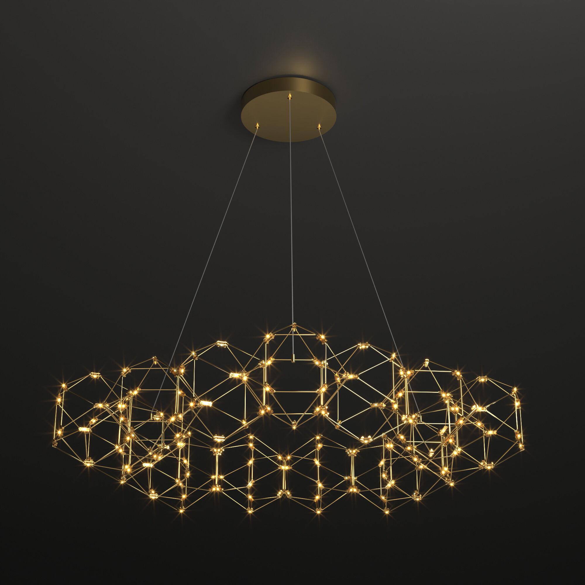 Подвесная люстра Eurosvet Uma 90169/15 медь a061151