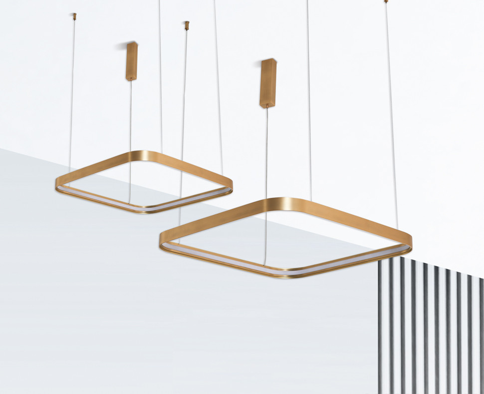 Подвесная люстра Italline IT013-6031 gold 3000K