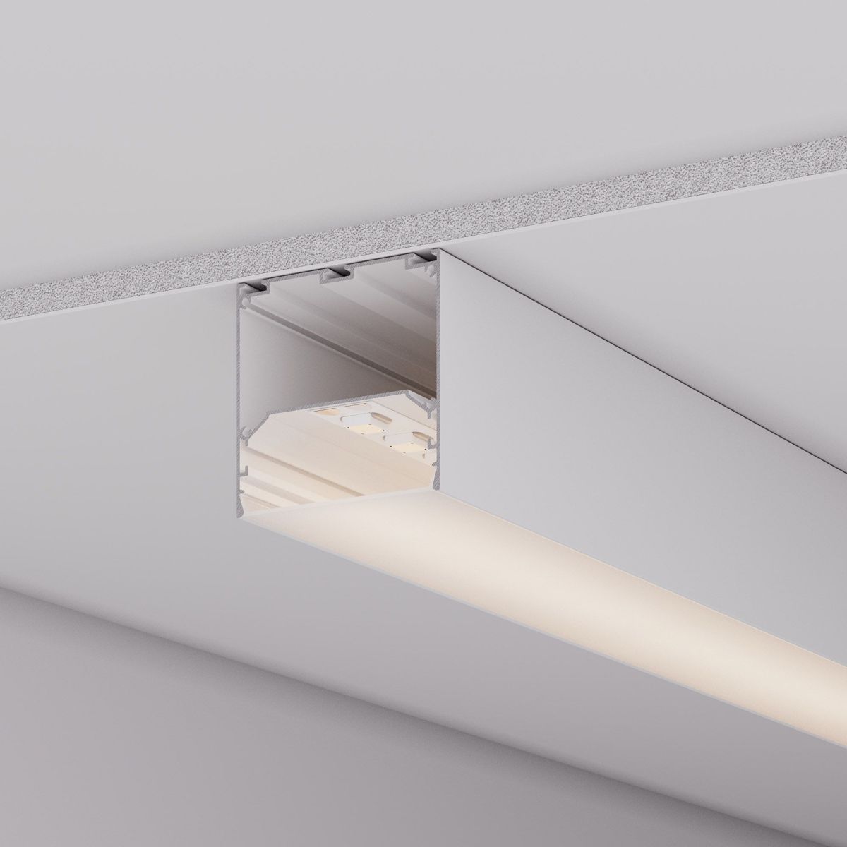 Профиль Arlight LINE-M-7575-2000 WHITE 058157