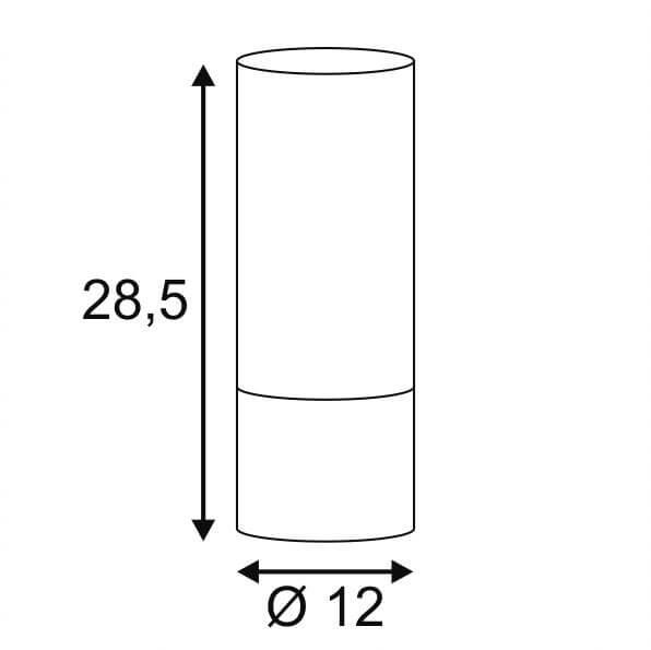 Уличный светильник SLV Cubix 1 132835