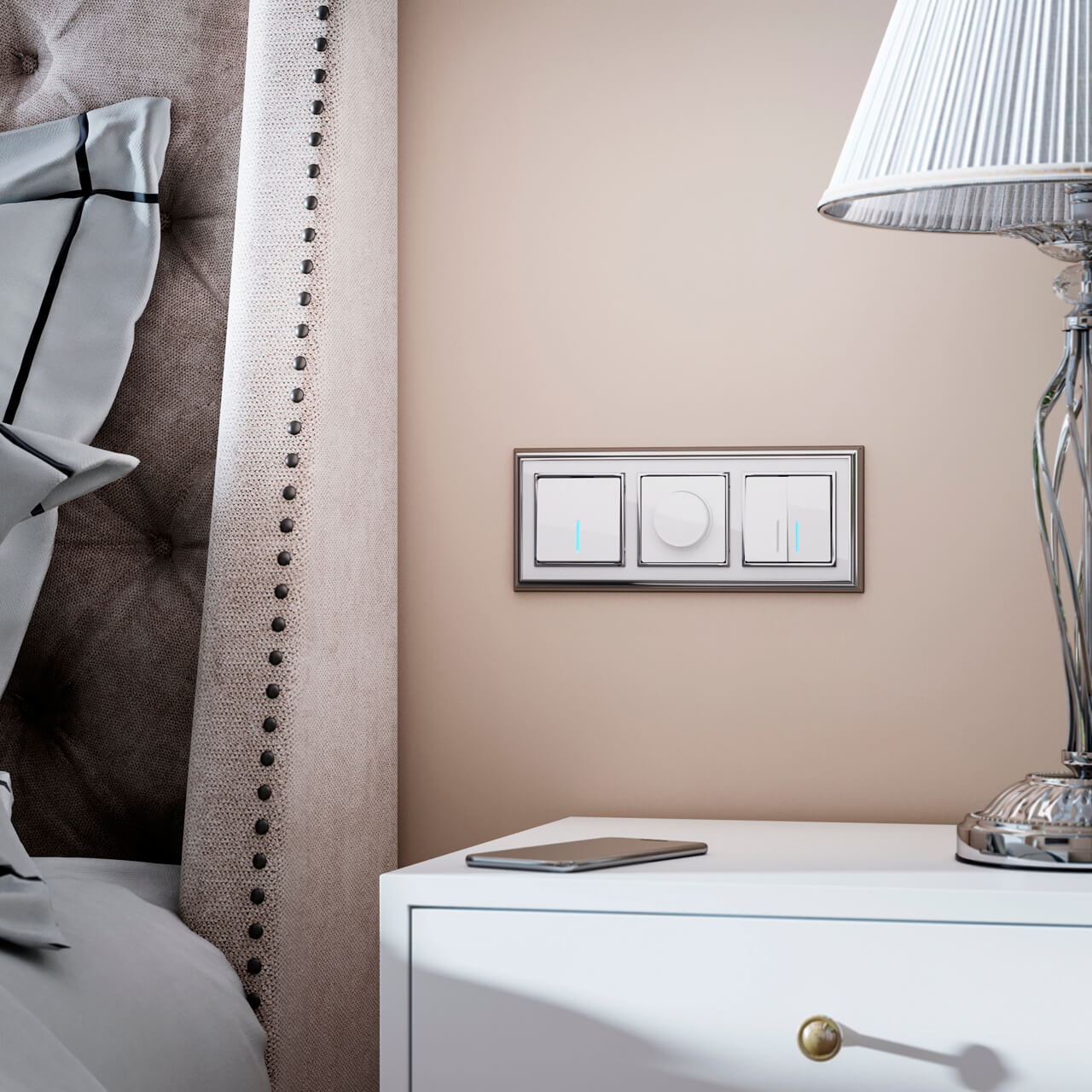 Диммер Werkel белый W1142001 4690389155253 a051113 в Москве