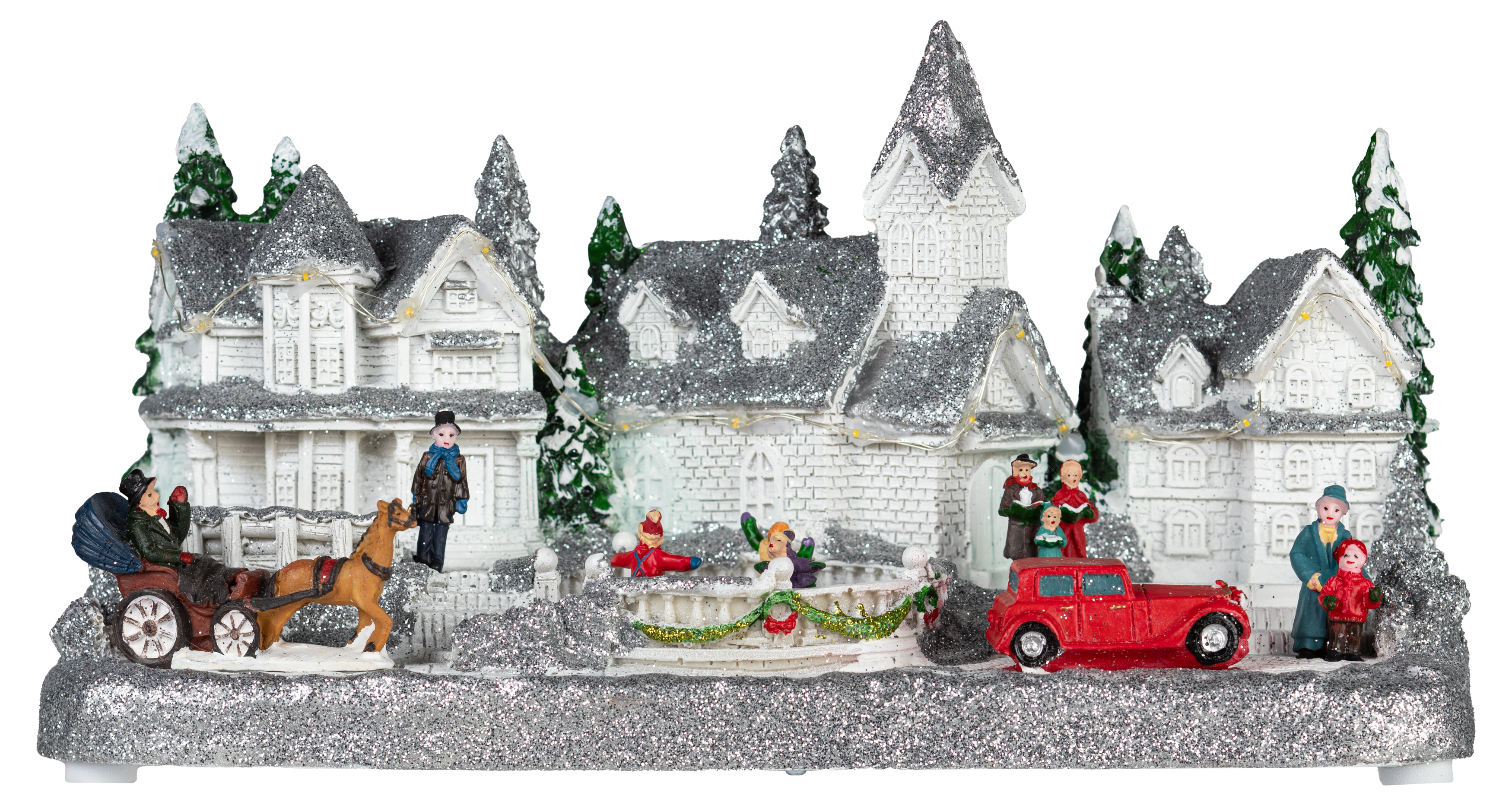 Новогодняя фигура Снежная деревня Эра EFIS-S08 Б0060486