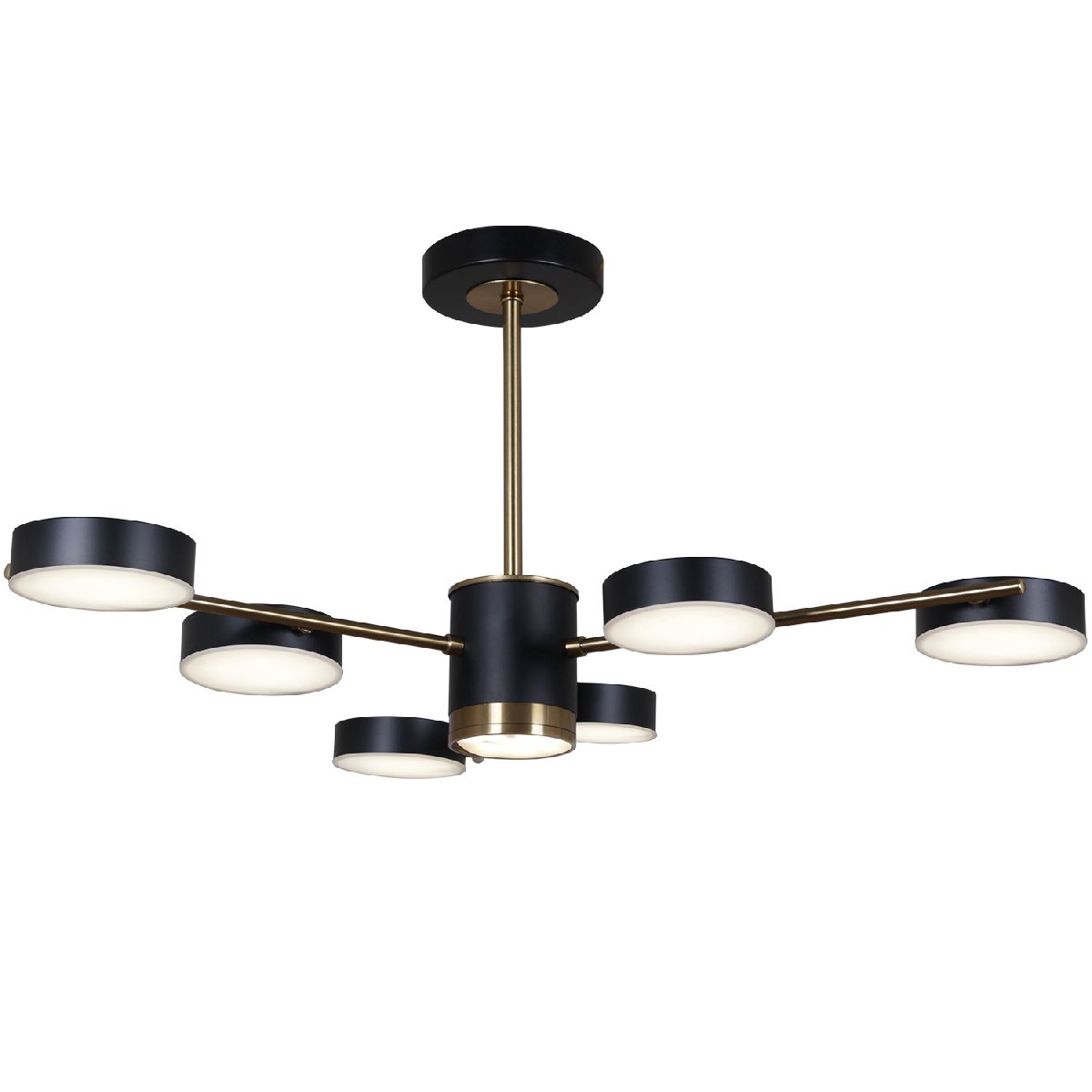 Люстра на штанге Reluce 06369-0.3-06 COP+BK