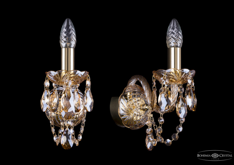 Бра Bohemia Ivele Crystal 1402B/1/141/G/M721