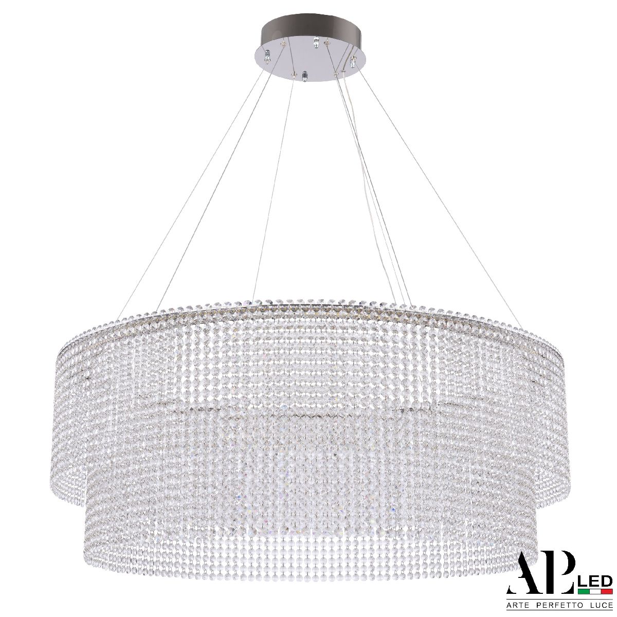 Подвесная люстра Arte Perfetto Luce Sicilia SH02.93.C.Ni.4000