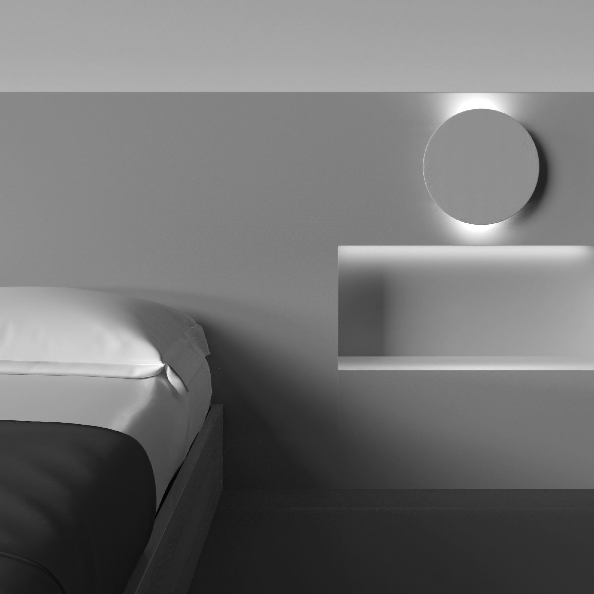 Настенный светодиодный светильник Maytoni Parma C123-WL-02-3W-W