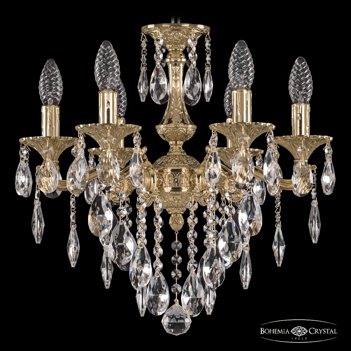 Подвесная люстра Bohemia Ivele Crystal Verona 72102/6/125 B G