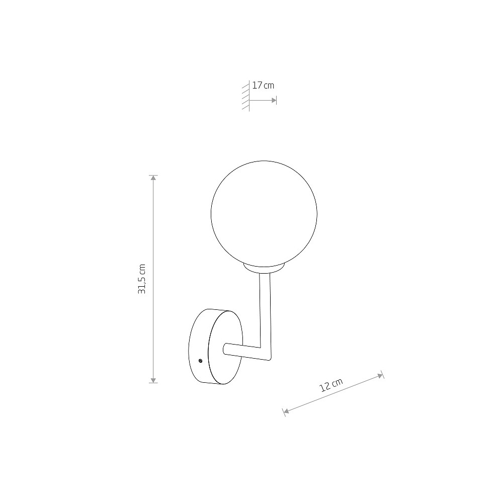 Бра Nowodvorski Agave Brass 10526