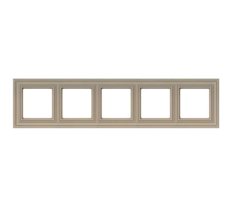 Рамка на 5 постов Liregus Retro 29-152