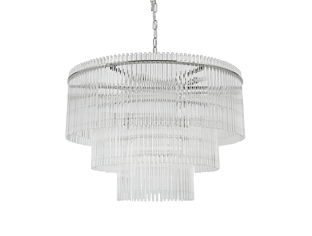 Подвесная люстра Newport 3689+9/C nickel М0069627