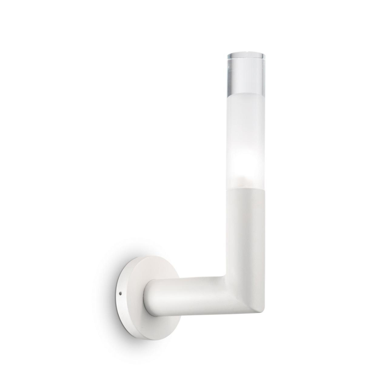 Уличный настенный светодиодный светильник Ideal Lux Eclisse AP1 Bianco 135410