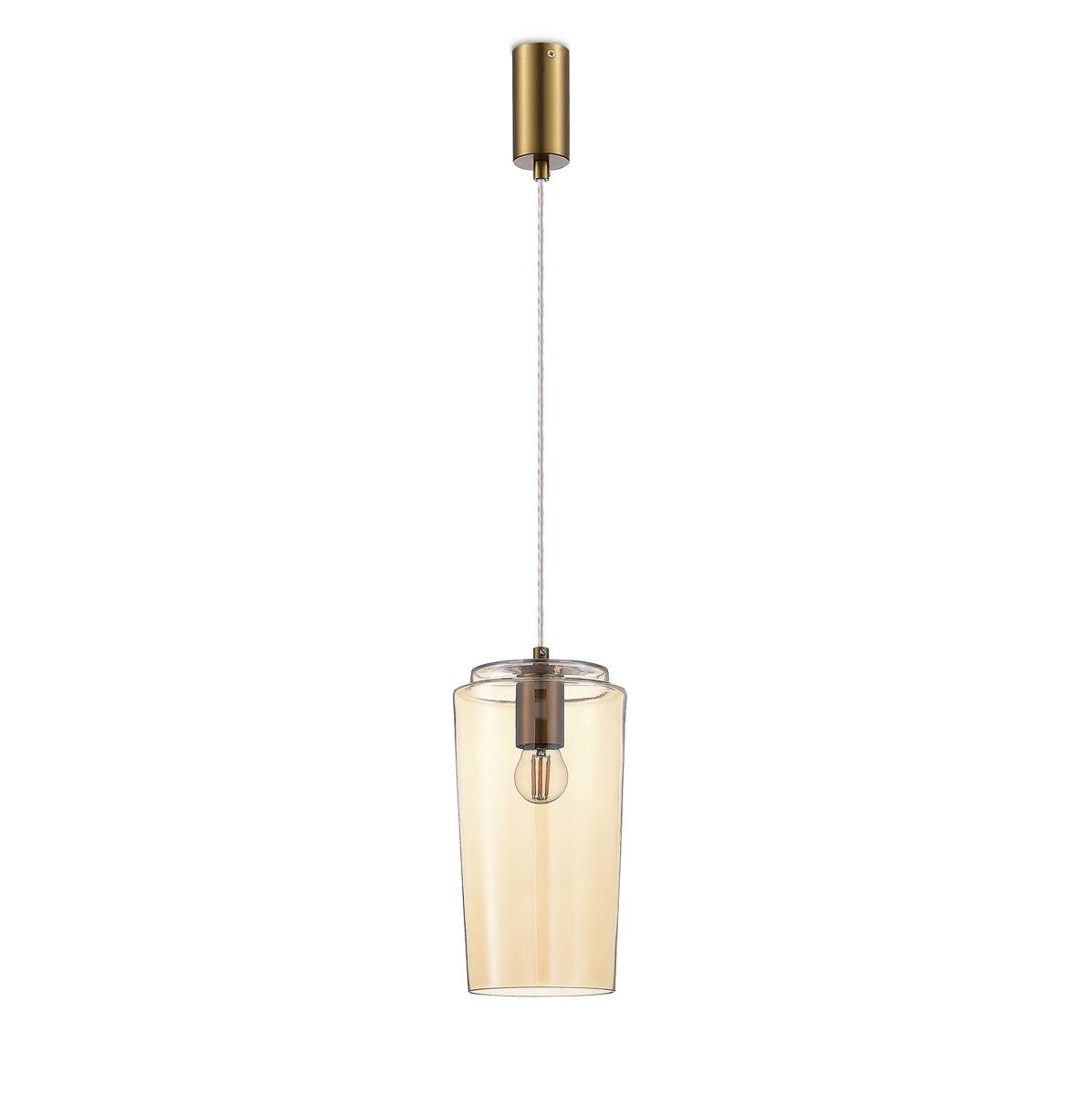 Подвесной светильник Donolux Eleganza S111058.1Amber