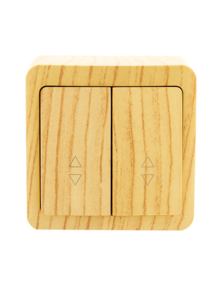 Выключатель проходной двойной Lezard Viola 751-5200-106