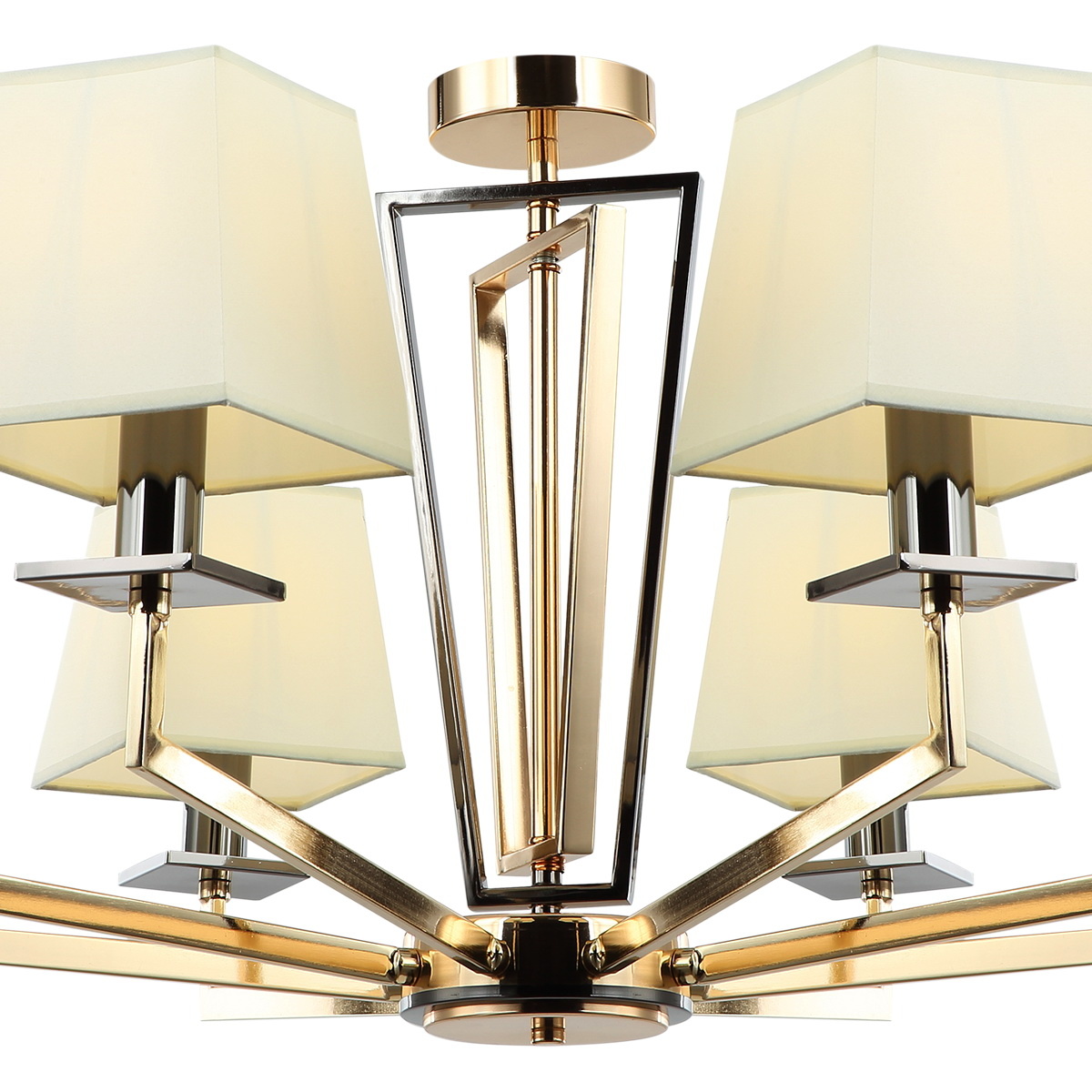 Люстра на штанге Illumico IL6173-8PC-17 BK GD