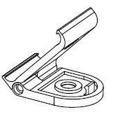 Клипса монтажная (2 шт.) Deko-Light Mia 930242