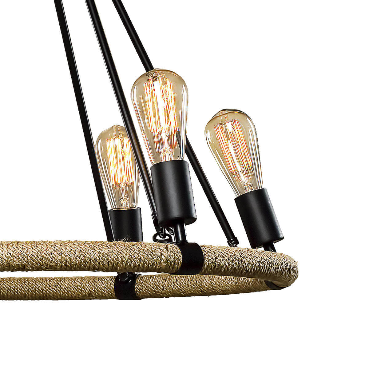 Подвесная люстра LOFT IT Rope filament Loft1861/6