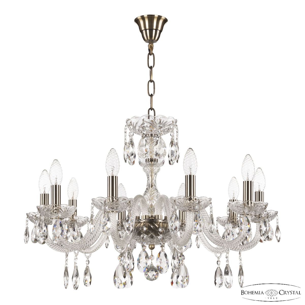 Подвесная люстра Bohemia Ivele Crystal 117/10/240 Pa