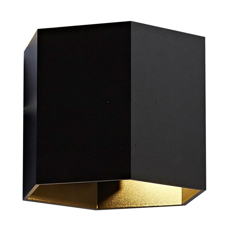 Настенный светильник Zumaline POLYGON WL 20070-BK