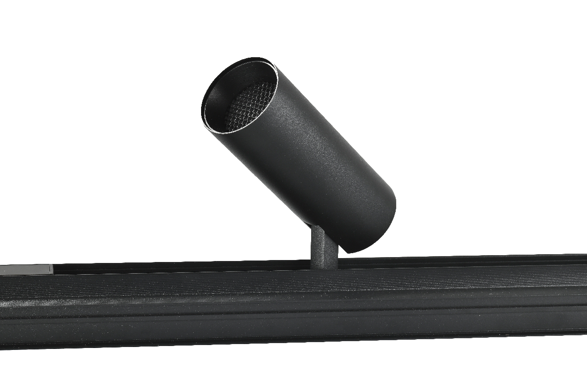 Трековый магнитный светильник iLedex Vision 4822-006-D55-18W-38DG-4000K-BK