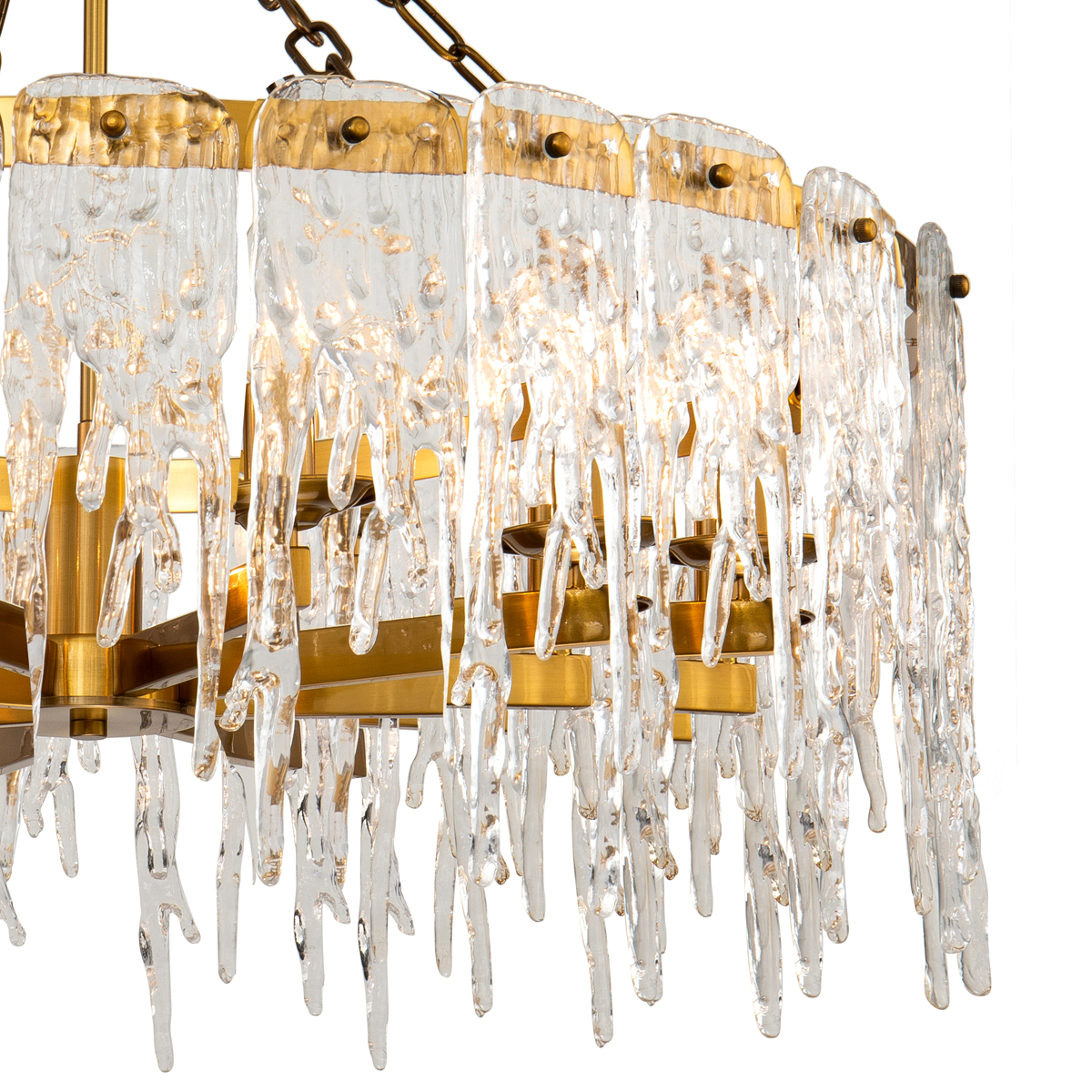 Подвесная люстра Delight Collection KG1102P-8A brass