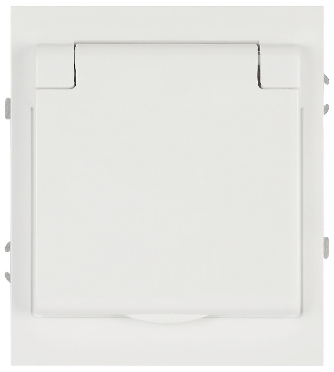 Розетка ЭРА Arktik 16-2103-01 с заземлением 2P+E Schuko со шторками с крышкой 16А-250В белый Б0070434