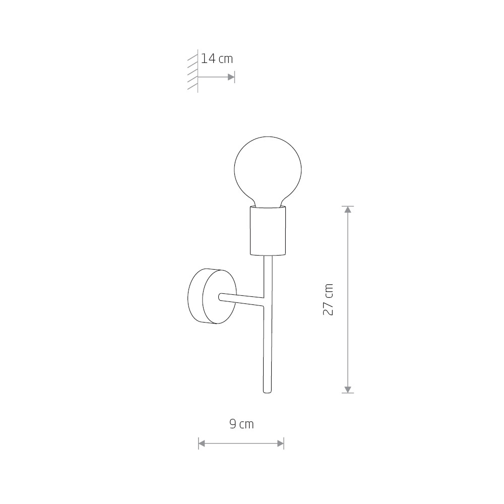 Бра Nowodvorski Radius 7762