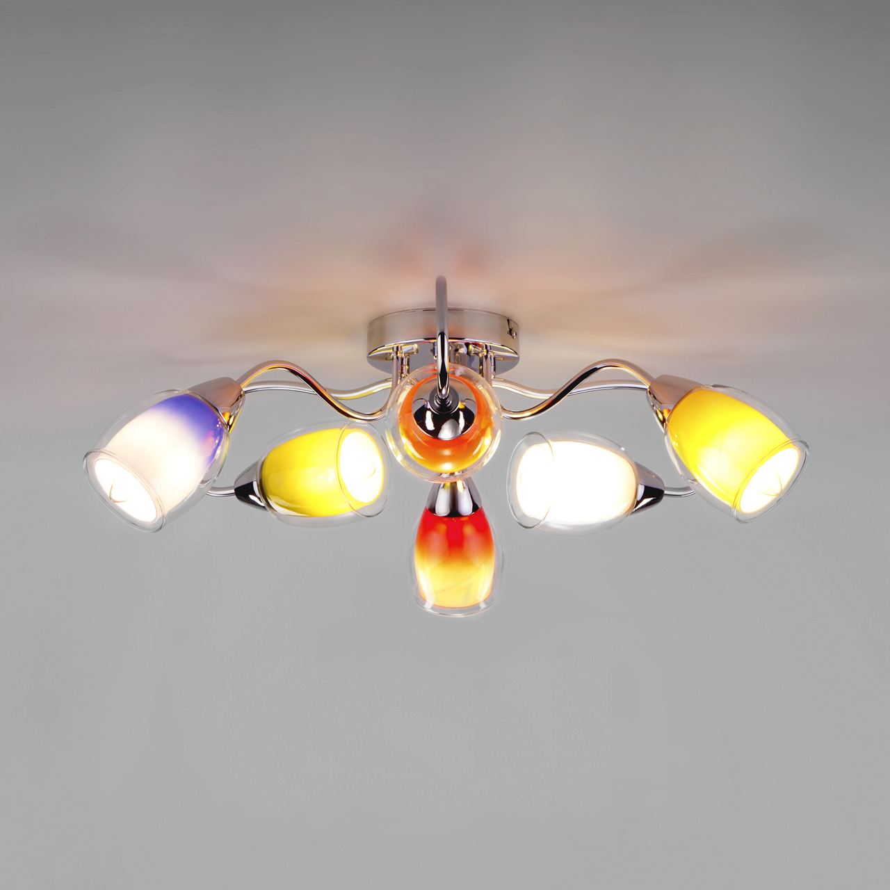 Потолочный светильник Eurosvet Potpourri 30152/6 мульти