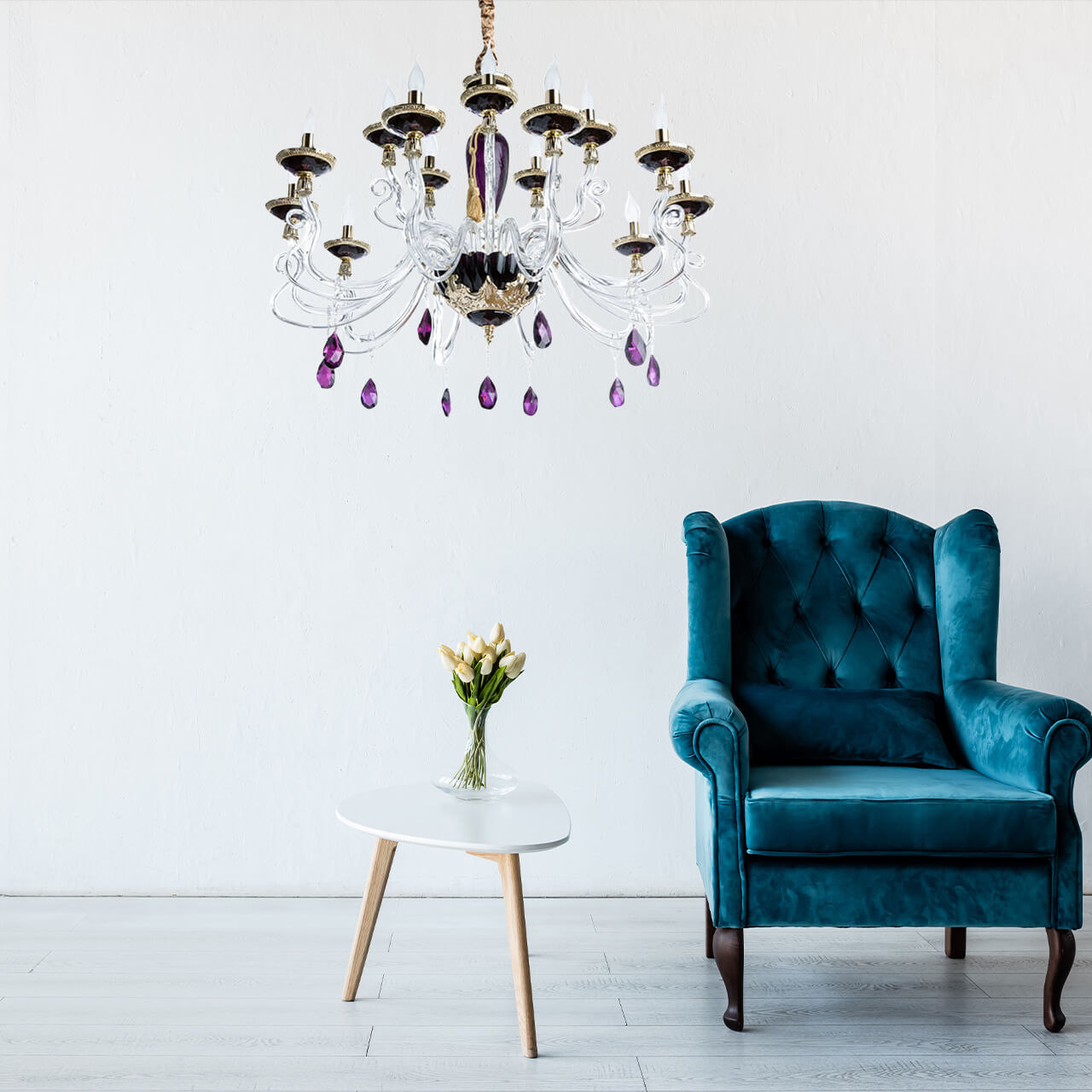 Подвесная люстра Divinare Simona 5125/12 LM-15 в Москве