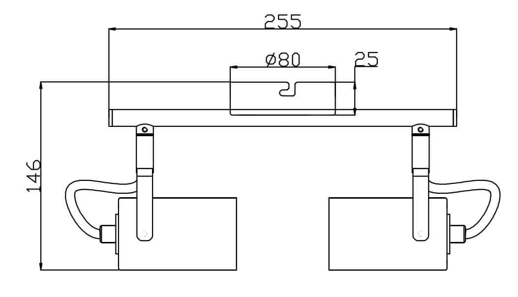Спот Rivoli Аlba 7006-702 Б0038116