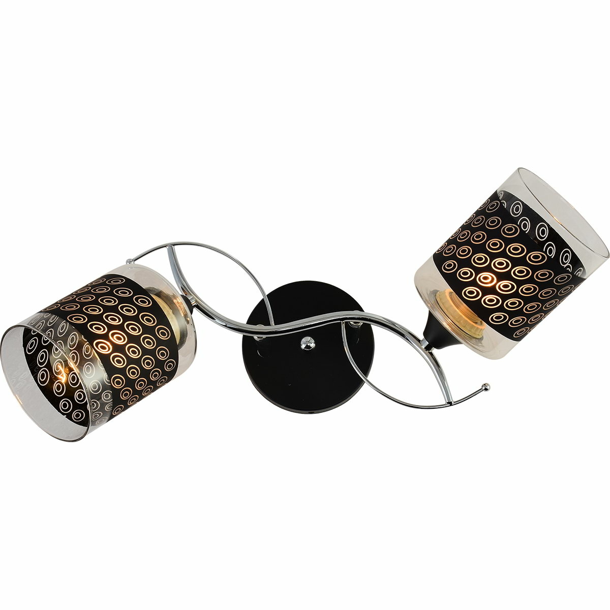 Люстра на штанге Reluce 01316-0.3-02 BK+CR