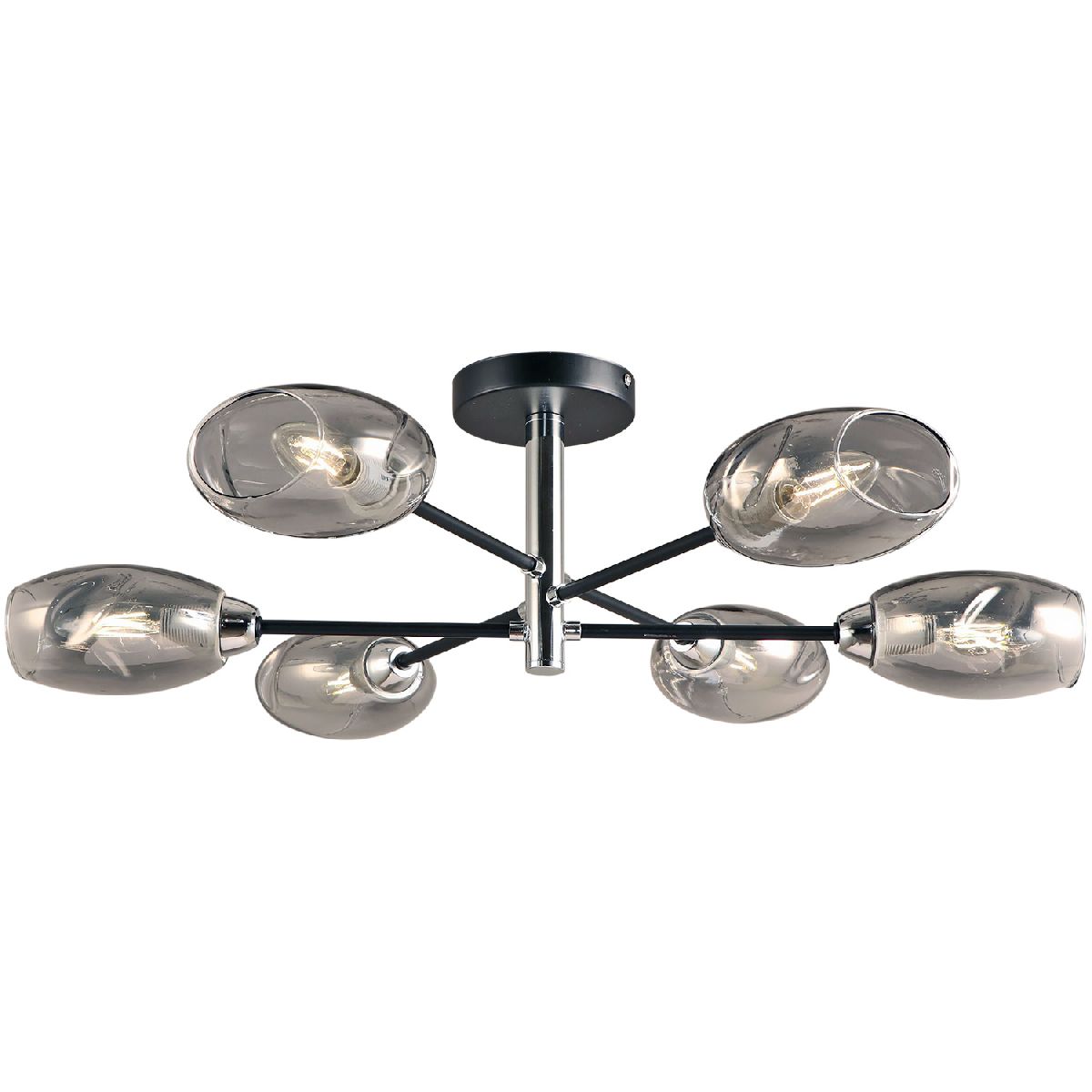 Люстра на штанге Illumico IL5442-6CST-79 CR BK