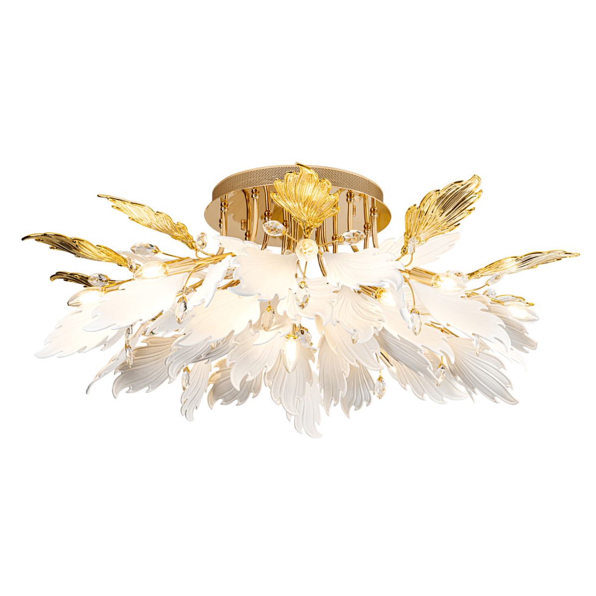 Потолочная люстра флористика Modelux ML.6869.1000 GD