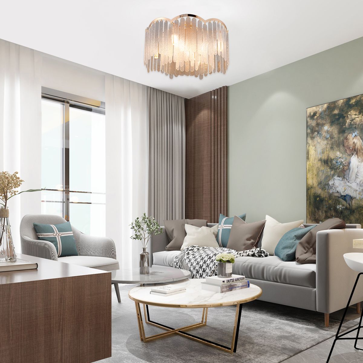 Потолочный светильник Escada Blencoe 486/9