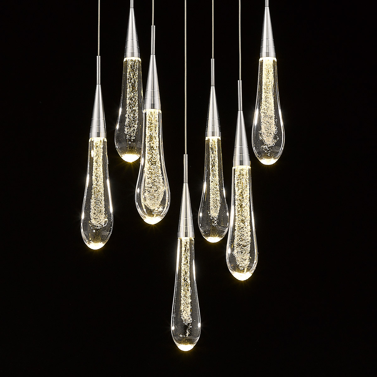 Подвесной светодиодный светильник Delight Collection DD20591-7 chrome