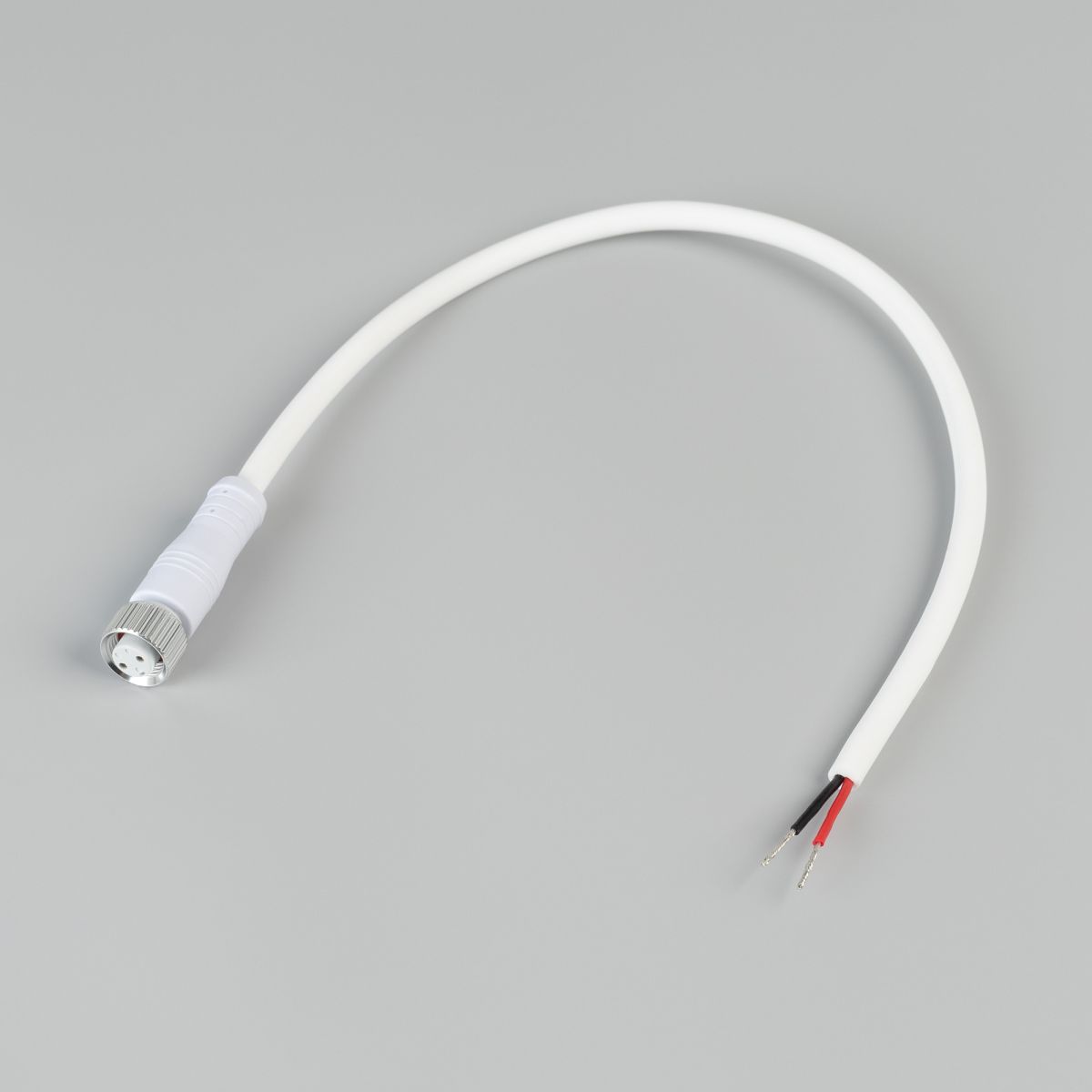 Коннектор питания Arlight ARL-WAVE-1615-CON-POWER-FEMALE-2PIN-WHT (IP67 Пластик) 059758