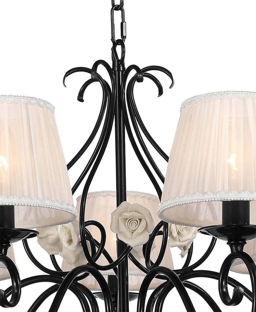 Подвесная люстра Lumien Hall Летисия H17079/7GBK