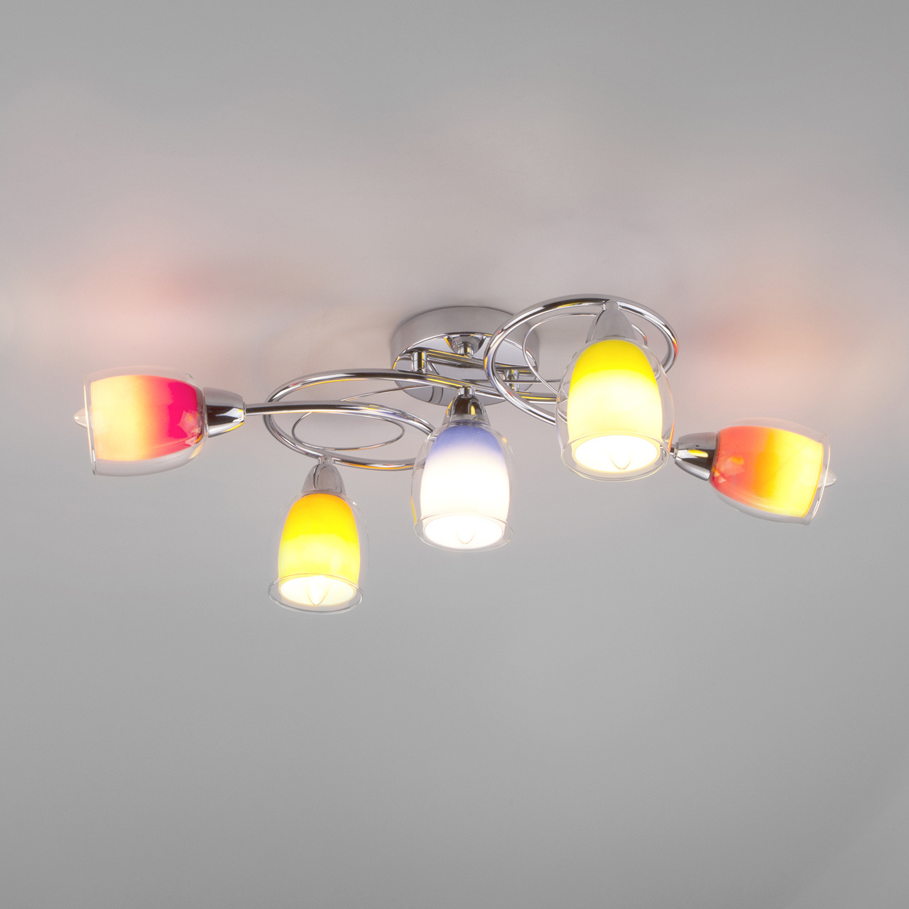 Потолочный светильник Eurosvet Potpourri 30153/5 мульти