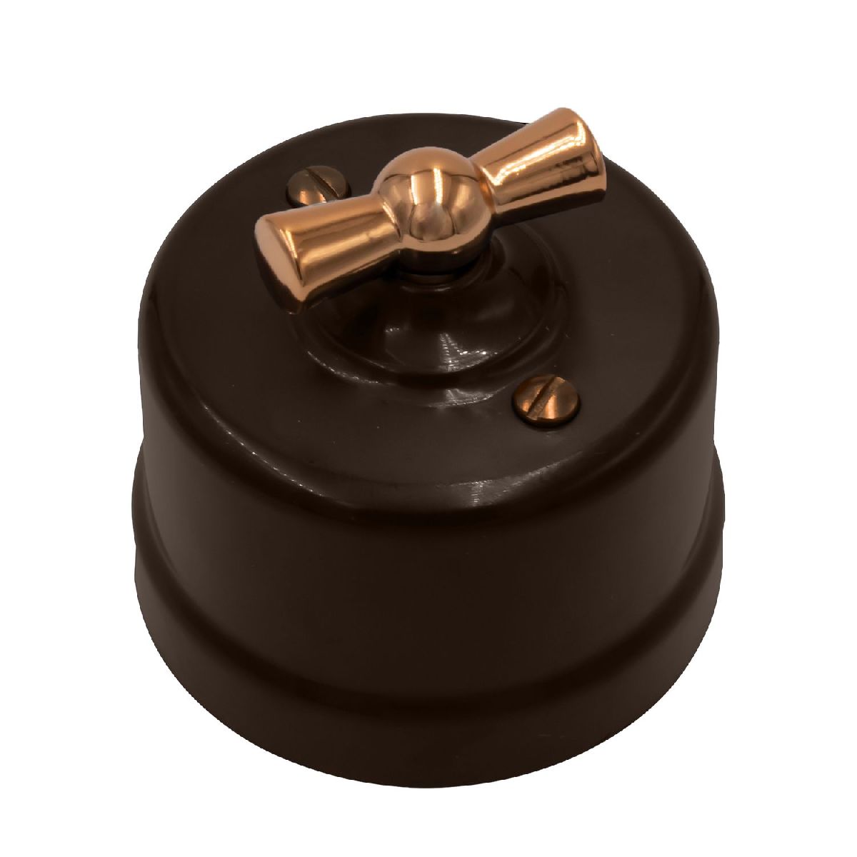 Выключатель одноклавишный Bironi Лизетта B1-200-22-C