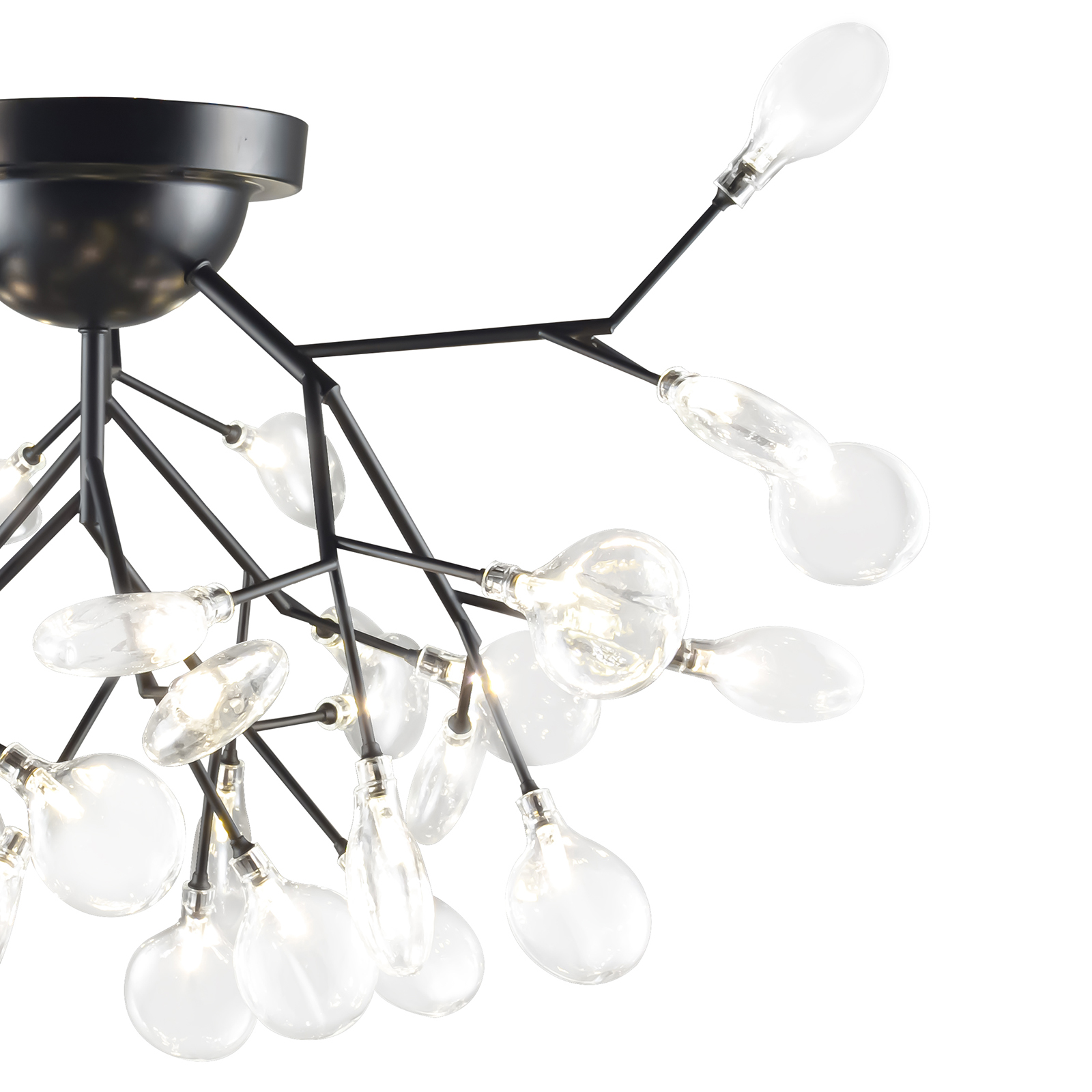 Потолочная люстра Natali Kovaltseva GRACE 75126/36С BLACK