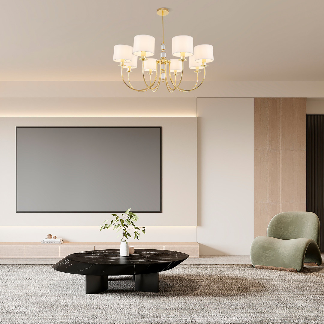 Люстра на штанге Arte Milano 348401/8 NGD УЦ