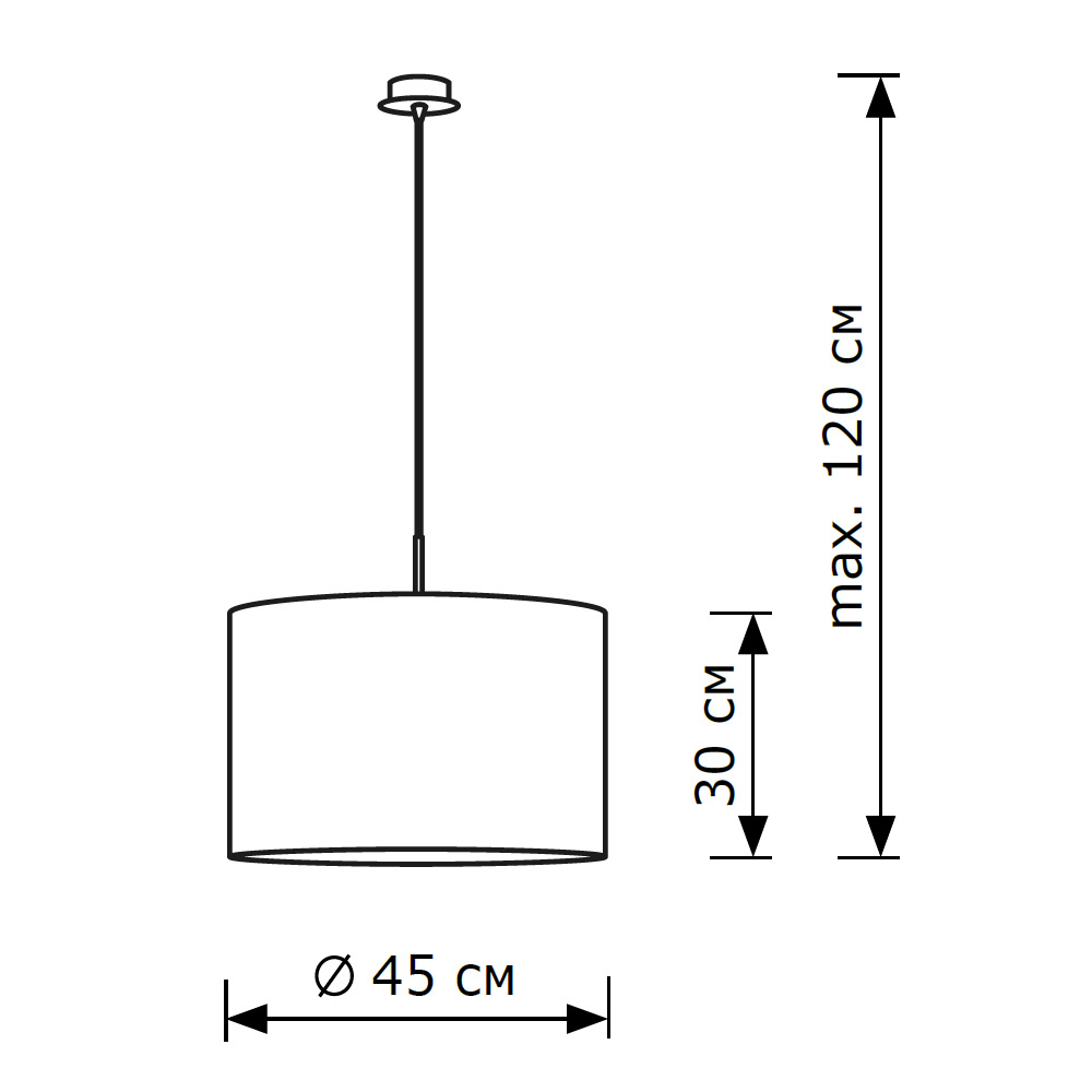 Подвесной светильник LightHall Alicen 45 LH022020