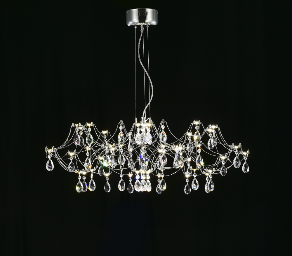 Подвесная люстра с пультом управления Myfar Ersilia MR2661-60P-50AD