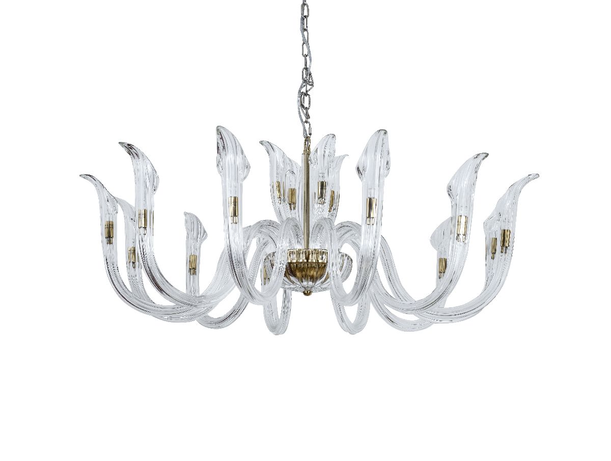 Подвесная люстра Newport 3654+12/C gold М0070041